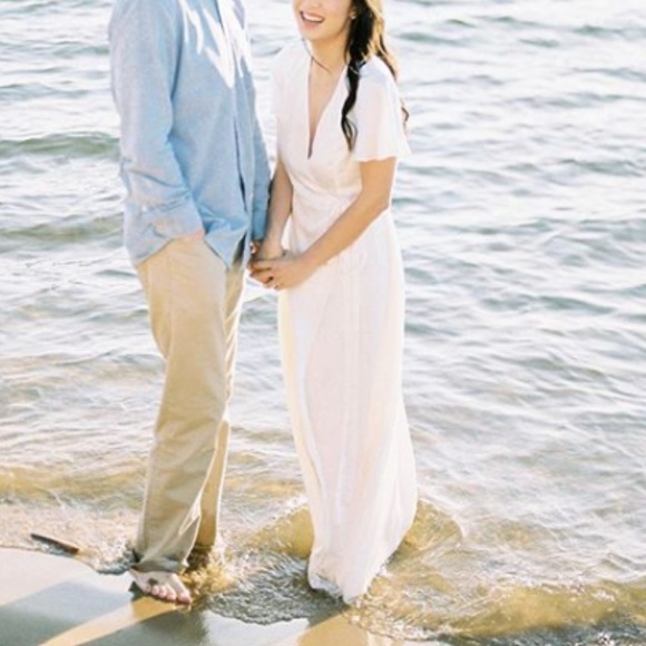 Show me your Mumu Noelle Wrap Dress XXS - Picture 4 of 4